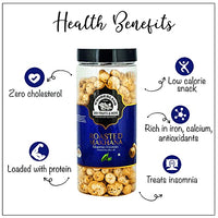 Wonderland Foods - Roasted & Flavoured Jalapeno Makhana (Foxnut) 300g Jar (100gX3)