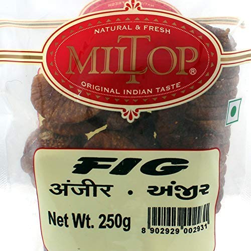 Miltop Premium Afgani Figs (Anjeer) 250 g