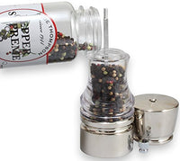 Olde Thompson Pepper Supreme, Whole Pepper Blend With White, Black, Pink, Green Peppercorns, Refill For Pepper Grinders, 7.2 oz