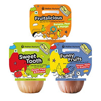 Sweet Tooth + Fruitalicious + Funny Fruits (Combo Pack) for Stage 3 - Baby Food | Mother Nurture
