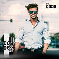 Wild Stone Code Chrome No Gas Body Perfume for Men, Long Lasting Masculine Fragrance for Office Wear -120 ml