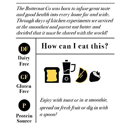 The Butternut Co. No stir Peanut Butter Classic (With Jaggery) Crunchy, 340 gm (No Added Sugar, Vegan, High Protein, Keto)