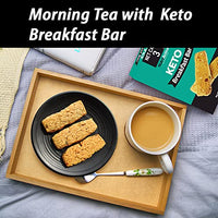 NutroActive Keto Breakfast Bar Zero Sugar Gluten Free 180 g