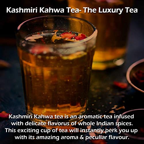 Exotic Aromas Green Tea (Kashmiri Kahwa, 50 Grams)