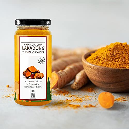 looms & weaves - High Curcumin Lakadong Turmeric Powder - 200 gm