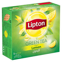 Lipton Green Tea Lemon Refreshing Taste To Feel Good Moment 100 Tea Bags (Imported)