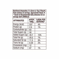 HERSHEY's Spreads Cocoa with Cookies 350g, Munsell Maroon & Blue