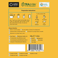 VAHDAM USDA Organic Turmeric Ashwagandha Latte (100 gm / 40 Cups) | Ashwagandha Herbal Tea for Immunity & Stress Relief | 3 Step Latte - No Equipment Required