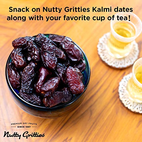 Nutty Gritties Premium Kalmi Dates Pouch, 350g