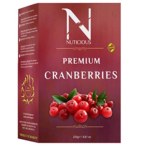 Nuticious Dried Canberries -250 G