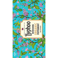 Typhoo Refreshing Organic Peppermint Tea with Pure Peppermint Tea Bags, 20N x 1.2g = 24g