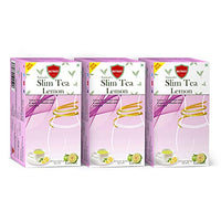 Nutrust Slim Tea Garcinia and Probiotics - Lemon, 20 Sachets (Pack of 3)