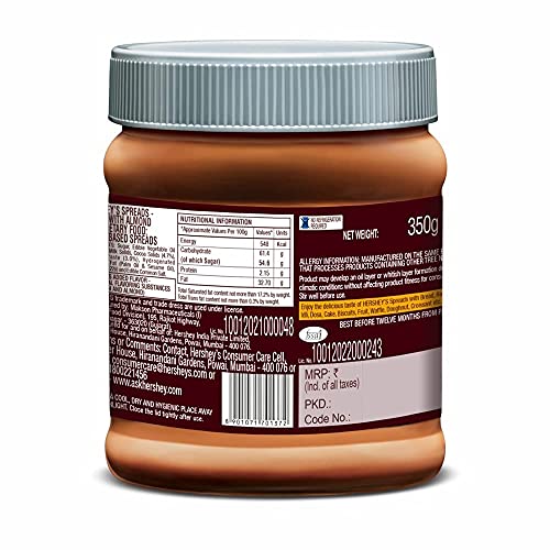 Hershey's  Spreads Cocoa with Almond, 350g