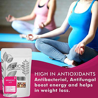 Sorich Organics Breakfast Mix - 300 Gm ( 150 Gm *2 ) - Roasted (Almond, Cashew, Pista, Soyanuts) Dried (Cranberry, Blueberry) & Many More | Dry fruits Mix | High Antioxidants | Rich in Protein | Energy Mix | Mix Berries | Dried Fruits | Evening Snacks