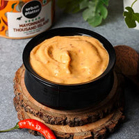 Urban Platter Vegan Thousand Island Mayo, 300g [Dairy-Free Mayonnaise, No Palm Oil, No Trans-Fat]