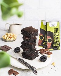 A Diabetic Chef Hazelnut Belgian Sugar-Free Dark Chocolate | Vegan, 40 g