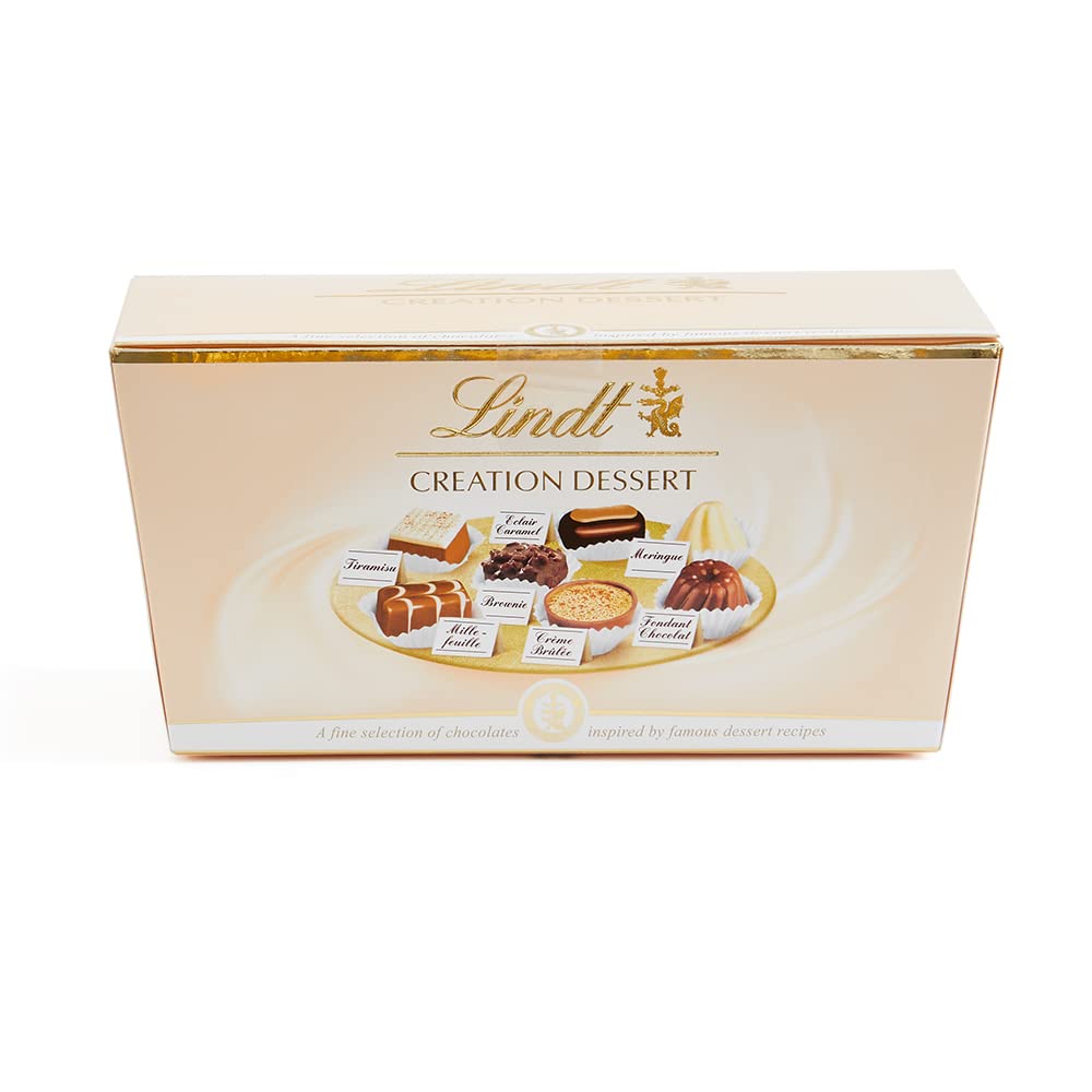 Lindt Creation Dessert, Assorted Chocolate Gift Box, Great for gift giving, 21 Pieces