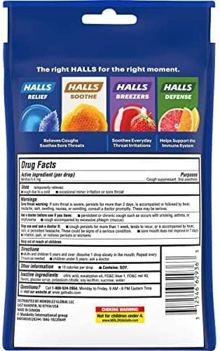 Halls Menthlyptus Dr Size 30ct Halls Menthylyptus Drops 30ct