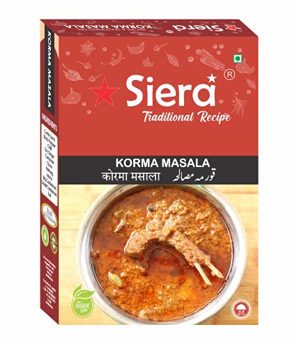 Siera Korma Masala | Spice Mix | Masala Mix | Pack of 4 (50 Gm Each)