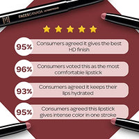 Faces Canada HD Intense Matte Lipstick, Feather light comfort, 10 hrs stay, Primer infused, Flawless HD finish, Red Lip Color, Magnetic , 1.4 gm