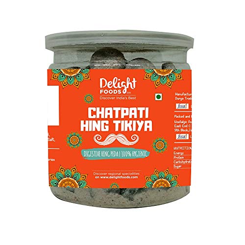 Delight Foods Traditional Churans - Hygienically Packed (Chatpata Hing Tikiya, 300G)