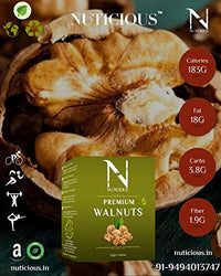 Nuticious California Walnuts kernals/Without Shell-125 G (Pack of 3 )Dryfruits & Berries,Diwali Gifts ,Diwali Offer ,Nuts