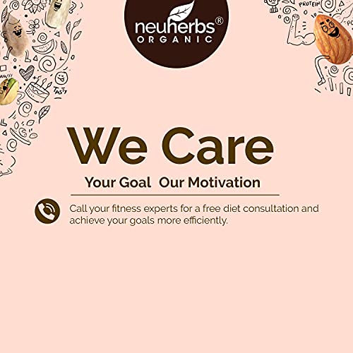 Neuherbs Protein Mix With Seeds And Nuts, Unroasted Watermelon Seeds, Sunflower Seeds, Pumpkin Seeds, Almonds, Cashew Nuts, Pistachios | Rich in Fiber & Vitamin-E - 200 G