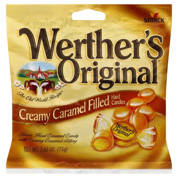 Werther's  Original Creamy Caramel Filled Hard Candies, 2.65 Oz.