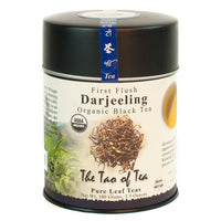 The Tao of Tea, First Flush Darjeeling Black Tea, Loose Leaf, 3.5 Ounce Tin