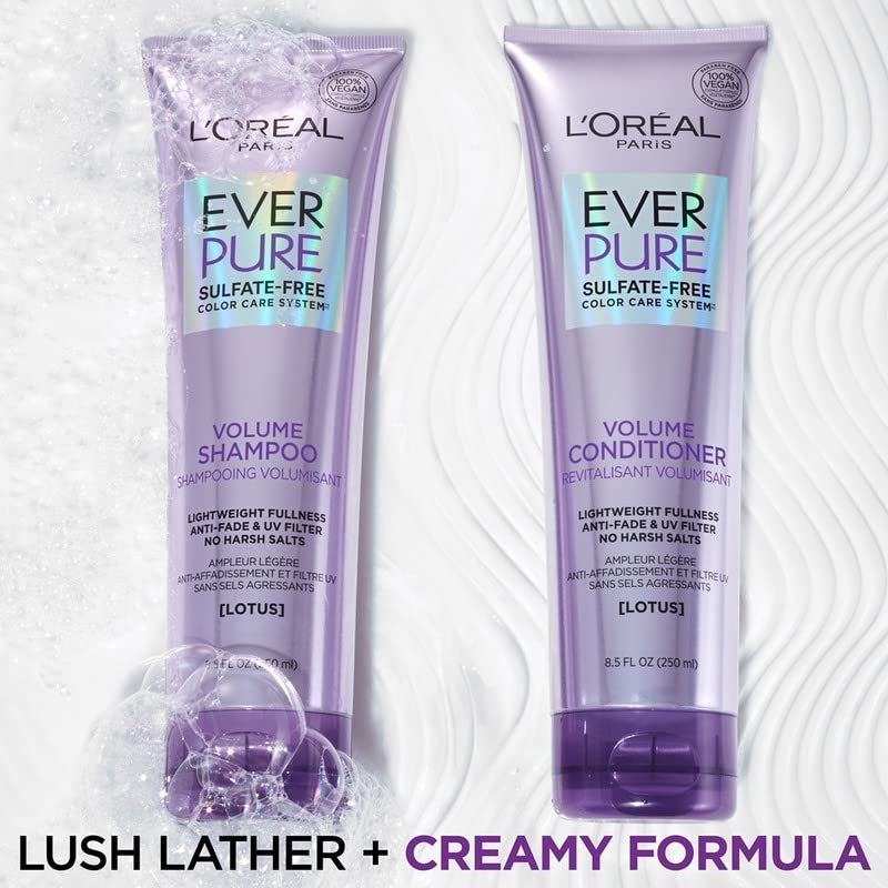 L'Oreal Paris EverPure Volume Shampoo 8.5-Fluid Ounce