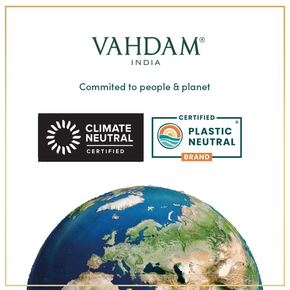 VAHDAM, Organic India's  Original Masala Chai Tea Bags (15 Pyramid Tea Bags) No added flavoring | USDA Organic- Black Tea, Cardamom, Cinnamon, Black Pepper & Clove | Premium Eco-Conscious Tea Bags
