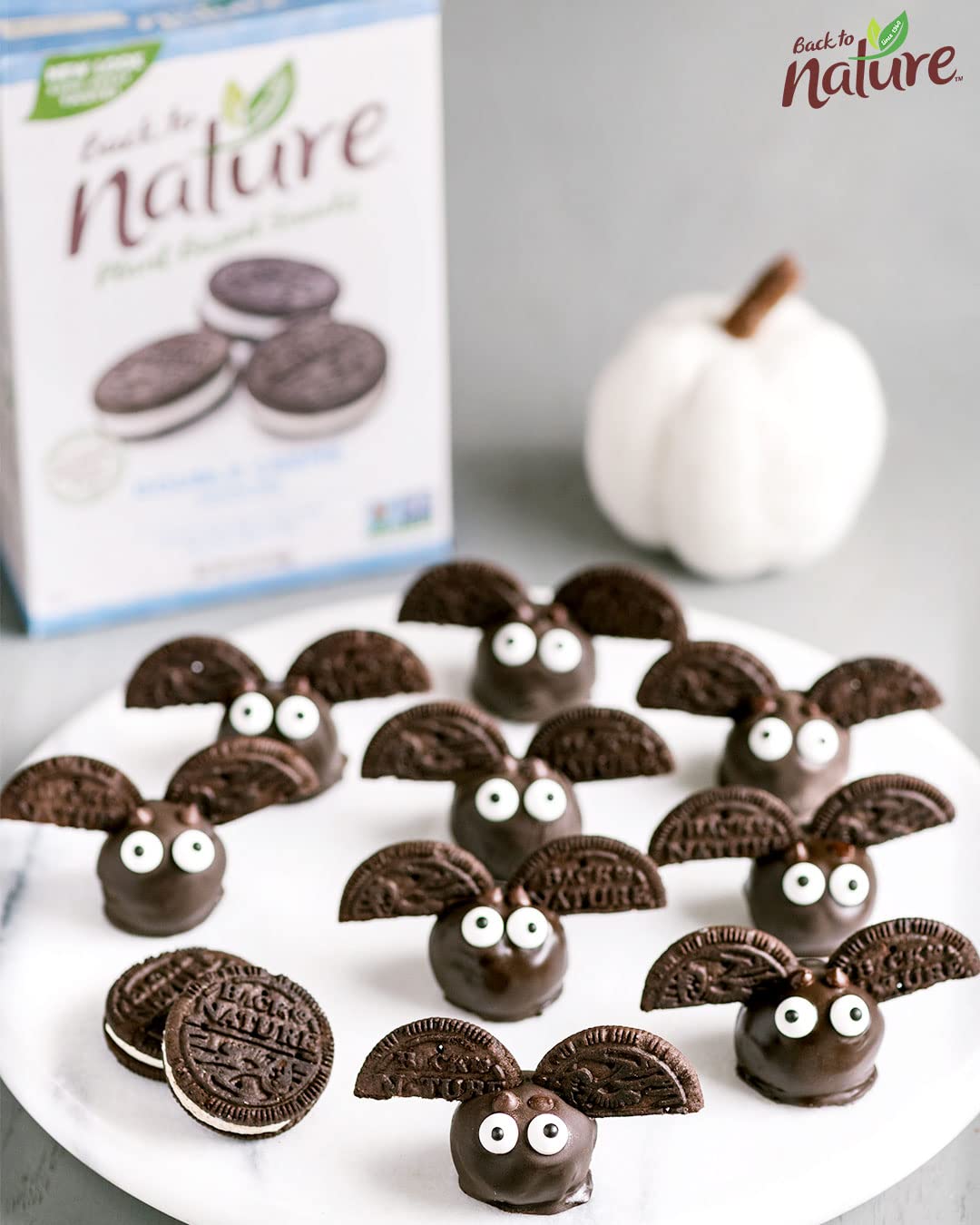 Back To Nature Non-Gmo Cookies, Mini Classic Creme, 6 Ounce