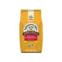 Newman's  Own Organics Newman's  Breakfast Blend, Ground Coffee, Medium Roast, Bagged 10oz