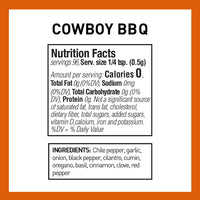 The Spice Hunter Rub, Cowboy Rub, Blend, 1.7-Ounce Jar