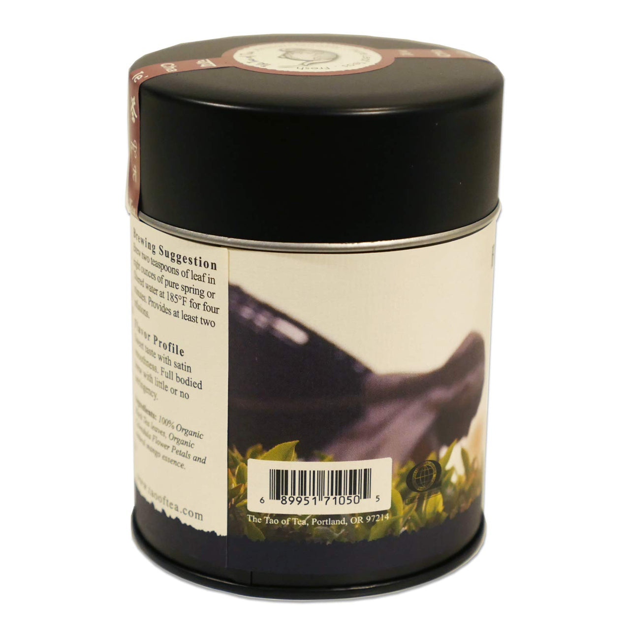 The Tao of Tea, Black Mango Black Tea, Loose Leaf, 4 Ounce Tin