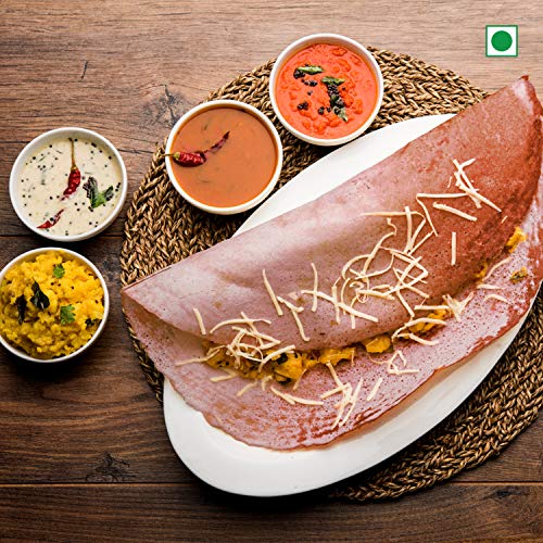 Slurrp Farm Ragi Tiffin, Combo Pack of 5(360g ) |150g Beetroot Dosa Mix, No Maida Chocolate Pancake