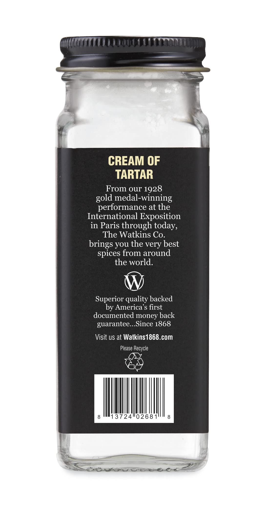 Watkins Cream of Tartar, 4.4 oz, 1 Count