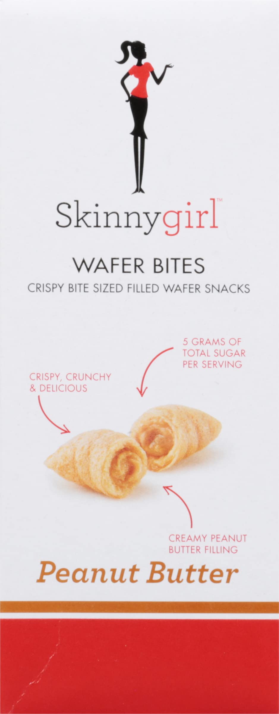 Skinnygirl Peanut Butter Wafer Bites, 5.3 Ounce