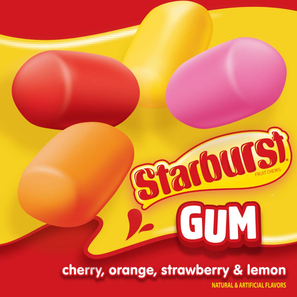 STARBURST Original Gum, 15-Piece Bottle (Pack of 8)