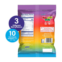 Colombina Bon Bon Bum Lollipops w/Bubble Gum Center - Assorted Mystery Flavor Candy Pack, Blueberry, Pineapple and Watermelon Flavors, Individually Wrapped Gluten Free Suckers 14 oz bag, (24 count)