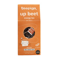 Teapigs Organic Up Beet Tea Made With Whole Leaves (1 Pack of 15 Tea Temples)
