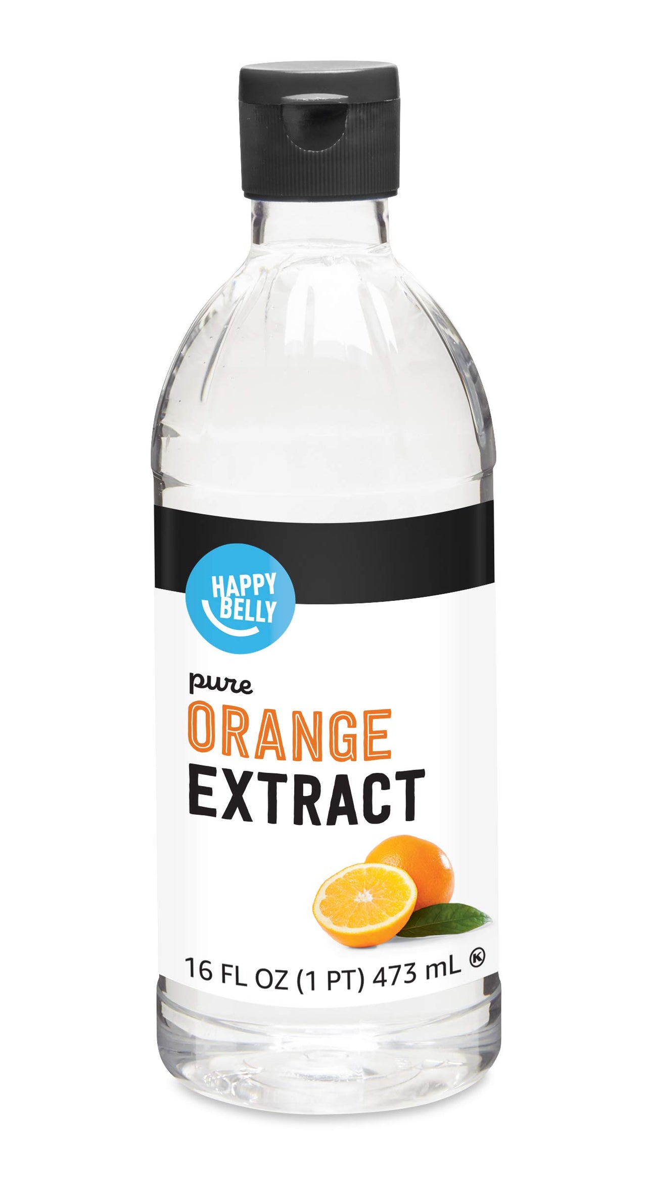 Happy Belly Pure Orange Extract, 16 fl oz