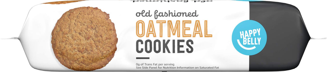 Happy Belly Old Fashioned Oatmeal Cookies, 12 Ounce