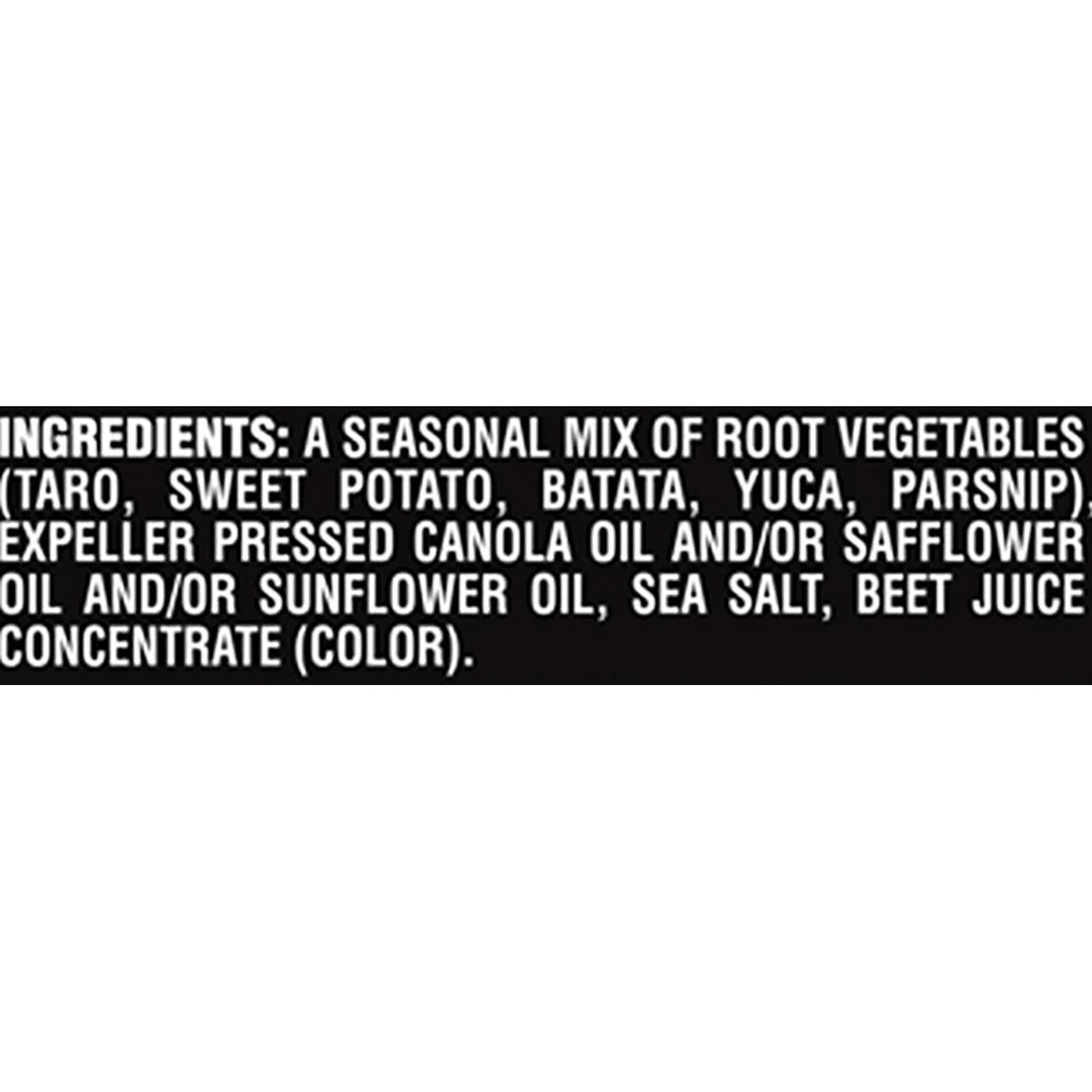Terra Original Vegetable Chips with Sea Salt, 6.8 Oz (Pack of 2)