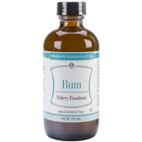 LorAnn Rum Bakery Emulsion, 4 ounce bottle (Pack of 2)