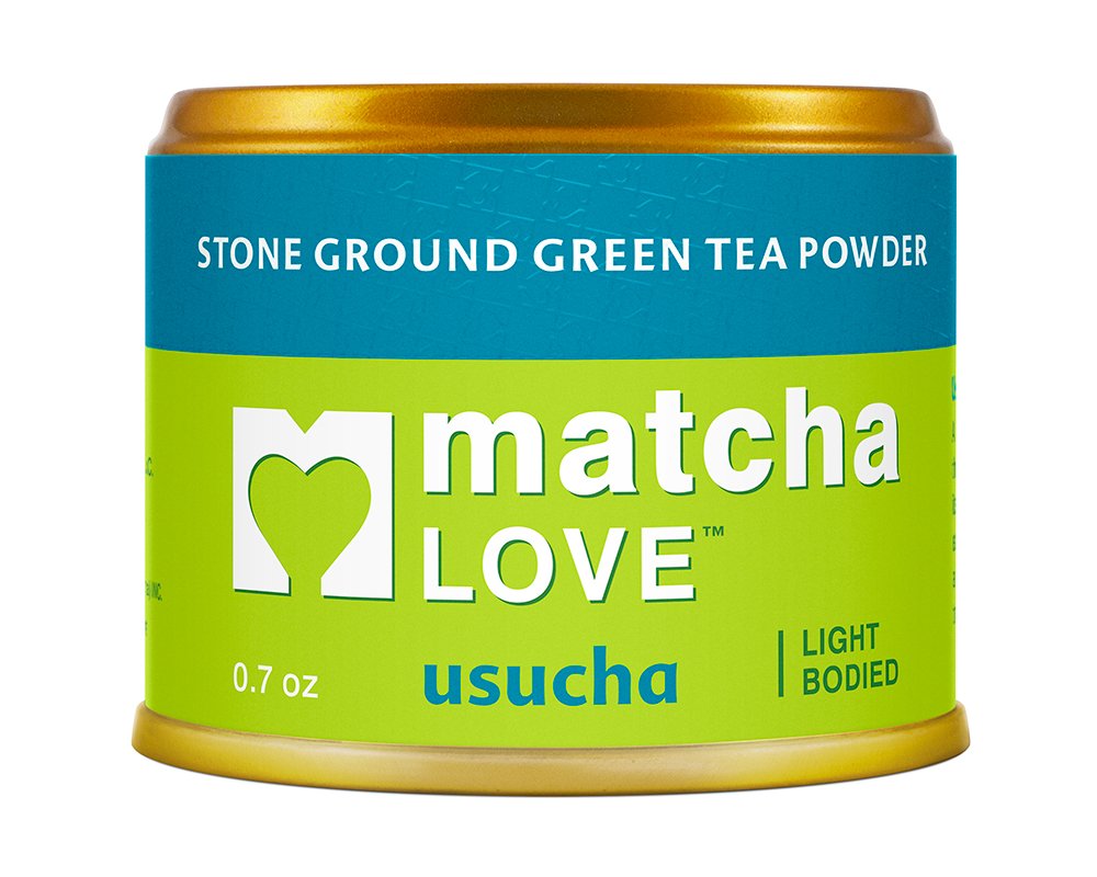 Matcha Love Ceremonial Green Tea Usucha 0.7 Ounce Canister (Pack of 1) Unsweetened, Zero Calories