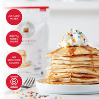 King Arthur Confetti Pancake Mix Just Add Water, Sourced Non-GMO, Certified Kosher, 15 Oz