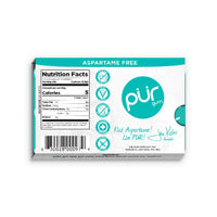 PUR Gum | Sugar Free Chewing Gum | 100% Xylitol | Vegan, Aspartame Free, Gluten Free & Keto Friendly | Natural Wintergreen Flavored Gum, 9 Pieces (Pack of 12)