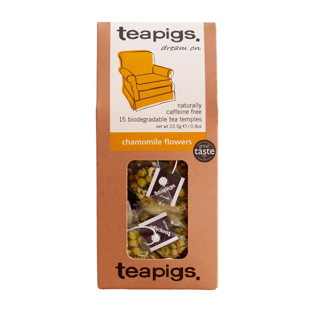 teapigs Chamomile Flowers Made with Whole Flowers (15 Count)