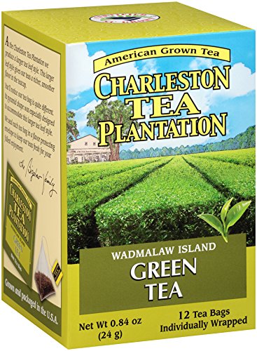 Island Green Pyramid Teabags, 12 Count